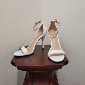 White Patent Ankle-Strap heels 6